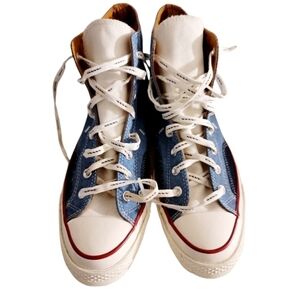 Chuck Taylor Denim  Men's High Top Converse Size 10.5